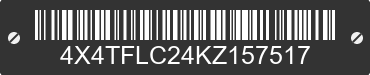 2019 FOREST RIVER Flagstaff Lite Weight Trailers 4X4TFLC24KZ157517 VIN decoded