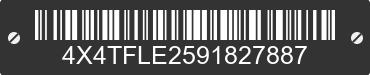 2009 FOREST RIVER Flagstaff Lite Weight Trailers 4X4TFLE2591827887 VIN decoded
