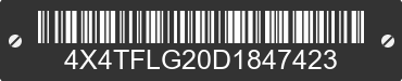 2013 FOREST RIVER Flagstaff Lite Weight Trailers 4X4TFLG20D1847423 VIN decoded