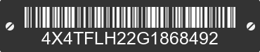 2016 FOREST RIVER Flagstaff Lite Weight Trailers 4X4TFLH22G1868492 VIN decoded