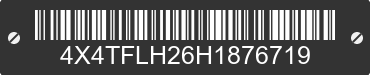 2017 FOREST RIVER Flagstaff Lite Weight Trailers 4X4TFLH26H1876719 VIN decoded