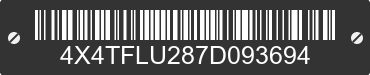 2007 FOREST RIVER Flagstaff Lite Weight Trailers 4X4TFLU287D093694 VIN decoded