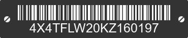2019 FOREST RIVER Flagstaff Lite Weight Trailers 4X4TFLW20KZ160197 VIN decoded