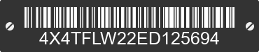 2014 FOREST RIVER Flagstaff Lite Weight Trailers 4X4TFLW22ED125694 VIN decoded