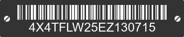 2014 FOREST RIVER Flagstaff Lite Weight Trailers 4X4TFLW25EZ130715 VIN decoded