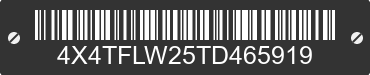 2026 FOREST RIVER Flagstaff Lite Weight Trailers 4X4TFLW25TD465919 VIN decoded
