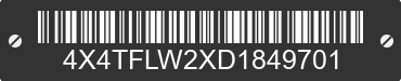 2013 FOREST RIVER Flagstaff Lite Weight Trailers 4X4TFLW2XD1849701 VIN decoded