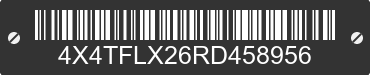 2024 FOREST RIVER Flagstaff Lite Weight Trailers 4X4TFLX26RD458956 VIN decoded