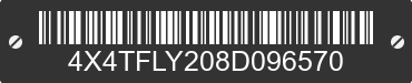2008 FOREST RIVER Flagstaff Lite Weight Trailers 4X4TFLY208D096570 VIN decoded