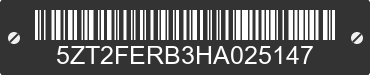 2017 FOREST RIVER Freedom Express 5ZT2FERB3HA025147 VIN decoded