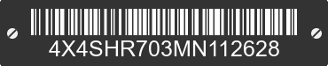 2021 FOREST RIVER Hardside 4X4SHR703MN112628 VIN decoded
