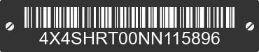 2022 FOREST RIVER Hardside 4X4SHRT00NN115896 VIN decoded