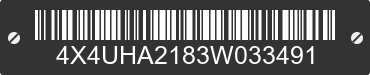2003 FOREST RIVER Haulin 4X4UHA2183W033491 VIN decoded