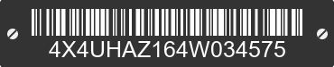 2004 FOREST RIVER Haulin 4X4UHAZ164W034575 VIN decoded