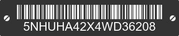 2004 FOREST RIVER Haulin 5NHUHA42X4WD36208 VIN decoded