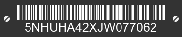 2018 FOREST RIVER Haulin 5NHUHA42XJW077062 VIN decoded