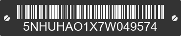 2007 FOREST RIVER Haulin 5NHUHAO1X7W049574 VIN decoded