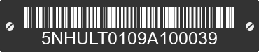 2009 FOREST RIVER Lightining 5NHULT0109A100039 VIN decoded