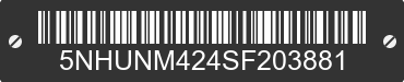 2025 FOREST RIVER Nomad 5NHUNM424SF203881 VIN decoded