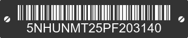 2023 FOREST RIVER Nomad 5NHUNMT25PF203140 VIN decoded