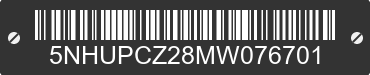 2021 FOREST RIVER Phantom 5NHUPCZ28MW076701 VIN decoded