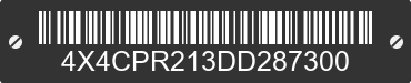 2013 FOREST RIVER Premier 4X4CPR213DD287300 VIN decoded