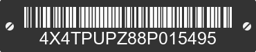 2008 FOREST RIVER Puma Towables 4X4TPUPZ88P015495 VIN decoded