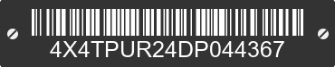 2013 FOREST RIVER Puma Towables 4X4TPUR24DP044367 VIN decoded