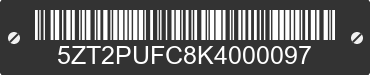 2019 FOREST RIVER Puma 5ZT2PUFC8K4000097 VIN decoded