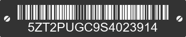 2025 FOREST RIVER Puma 5ZT2PUGC9S4023914 VIN decoded