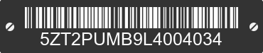 2020 FOREST RIVER Puma 5ZT2PUMB9L4004034 VIN decoded