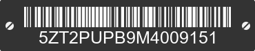 2021 FOREST RIVER Puma 5ZT2PUPB9M4009151 VIN decoded