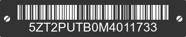 2021 FOREST RIVER Puma 5ZT2PUTB0M4011733 VIN decoded