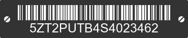 2025 FOREST RIVER Puma 5ZT2PUTB4S4023462 VIN decoded