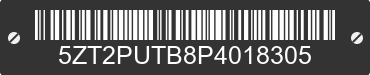 2023 FOREST RIVER Puma 5ZT2PUTB8P4018305 VIN decoded