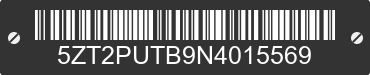 2022 FOREST RIVER Puma 5ZT2PUTB9N4015569 VIN decoded