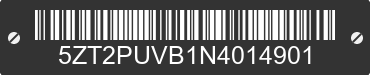 2022 FOREST RIVER Puma 5ZT2PUVB1N4014901 VIN decoded