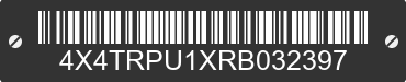 2024 FOREST RIVER R POD TOWABLE 4X4TRPU1XRB032397 VIN decoded