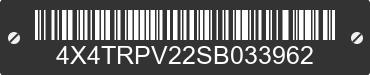 2025 FOREST RIVER R Pod Towable 4X4TRPV22SB033962 VIN decoded
