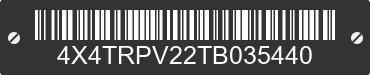 2026 FOREST RIVER R Pod Towable 4X4TRPV22TB035440 VIN decoded