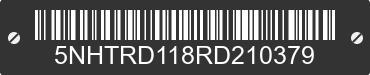 2024 FOREST RIVER R Pod Towable 5NHTRD118RD210379 VIN decoded