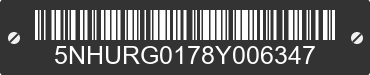 2008 FOREST RIVER Ranger 5NHURG0178Y006347 VIN decoded