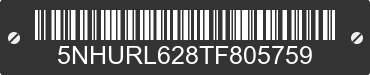 2026 FOREST RIVER Redline 5NHURL628TF805759 VIN decoded