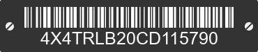 2012 FOREST RIVER Rockwood Lite Weight Trailers 4X4TRLB20CD115790 VIN decoded