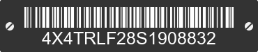 2025 FOREST RIVER Rockwood Lite Weight Trailers 4X4TRLF28S1908832 VIN decoded