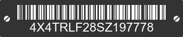 2025 FOREST RIVER Rockwood Lite Weight Trailers 4X4TRLF28SZ197778 VIN decoded