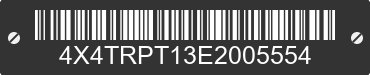 2014 FOREST RIVER Rpod Towable 4X4TRPT13E2005554 VIN decoded