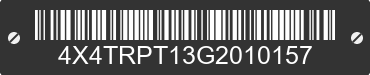 2016 FOREST RIVER Rpod Towable 4X4TRPT13G2010157 VIN decoded
