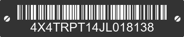 2018 FOREST RIVER Rpod Towable 4X4TRPT14JL018138 VIN decoded
