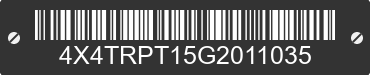 2016 FOREST RIVER Rpod Towable 4X4TRPT15G2011035 VIN decoded